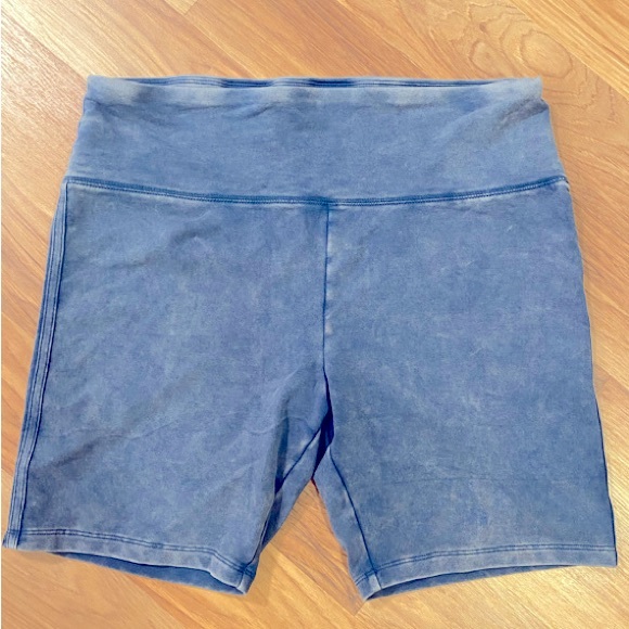 Colsie Pants - Colsie denim blue biker shorts